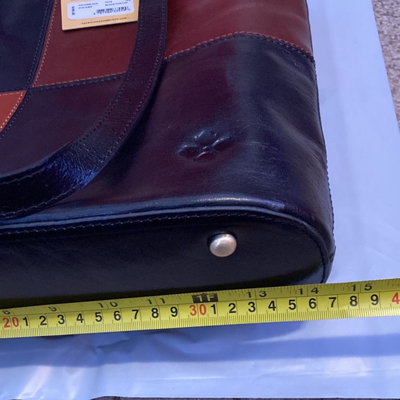 PATRICIA NASH Braden Danville Colorblock Leather Tote Bag - Picture 13 of 13